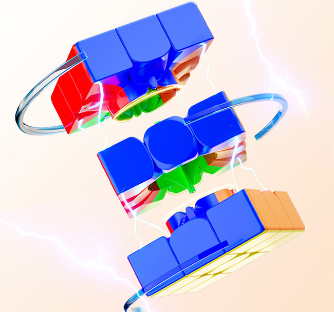 QiYi Warrior PLUS M 18.8 cm Magnetic Magic Cube